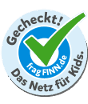 Auszeichnung von fragFINN.de Gecheckt von fragFINN - das Netz für Kinder